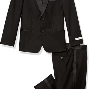 Calvin Klein Boys Elegant Black Tuxedo